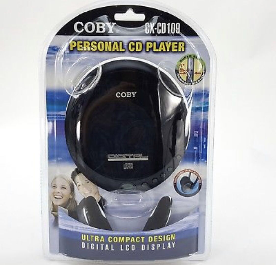 Coby personal CD player walk man