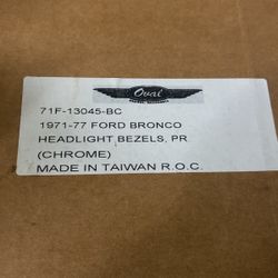 Bronco Parts 66-77