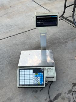 CAS Commercial Deli Scale with Label Printer