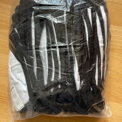 A Pack Of Black Face Masks 95% Cotton 5% Spandex 