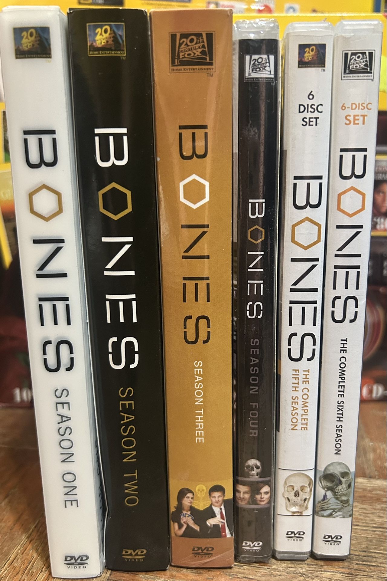 Bones Tv Series- Season 1-6
