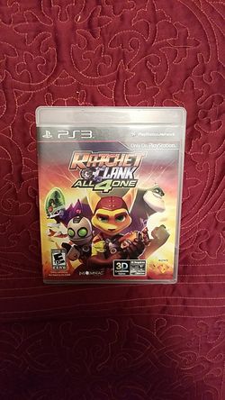 Ratchet Clank All 4 One Ps3 game