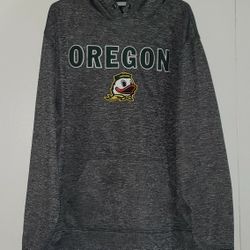 Mens Oregon Ducks Pull Over Hoodie Sweatshirt Jacket Size XXL