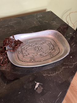 Vintage Wilton Tray Retro 1990s Contemporary + Armetale