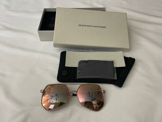 Grey Ant Sunglasses Eyewear Aviator Sun Protection Megalast 61-16-143 Italy Pink