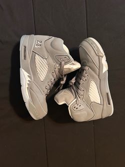 Jordan 5 grey wolfs