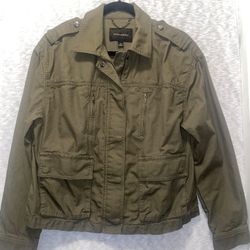Banana Republic Women’s Army Green Jacket Size Medium