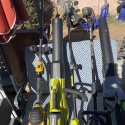 Weed Trimming Dewalt,Ryobi,Kobalt,Blowers-EGO 56Volt,Ryobi Whisper,Poulan Pole Saw All Have Batteries And Chargers In South Scottsdale. No THERE NOT1$