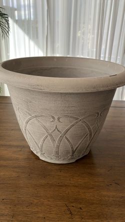 Classic Home & Garden Resin Planter Pot (13" x 10")