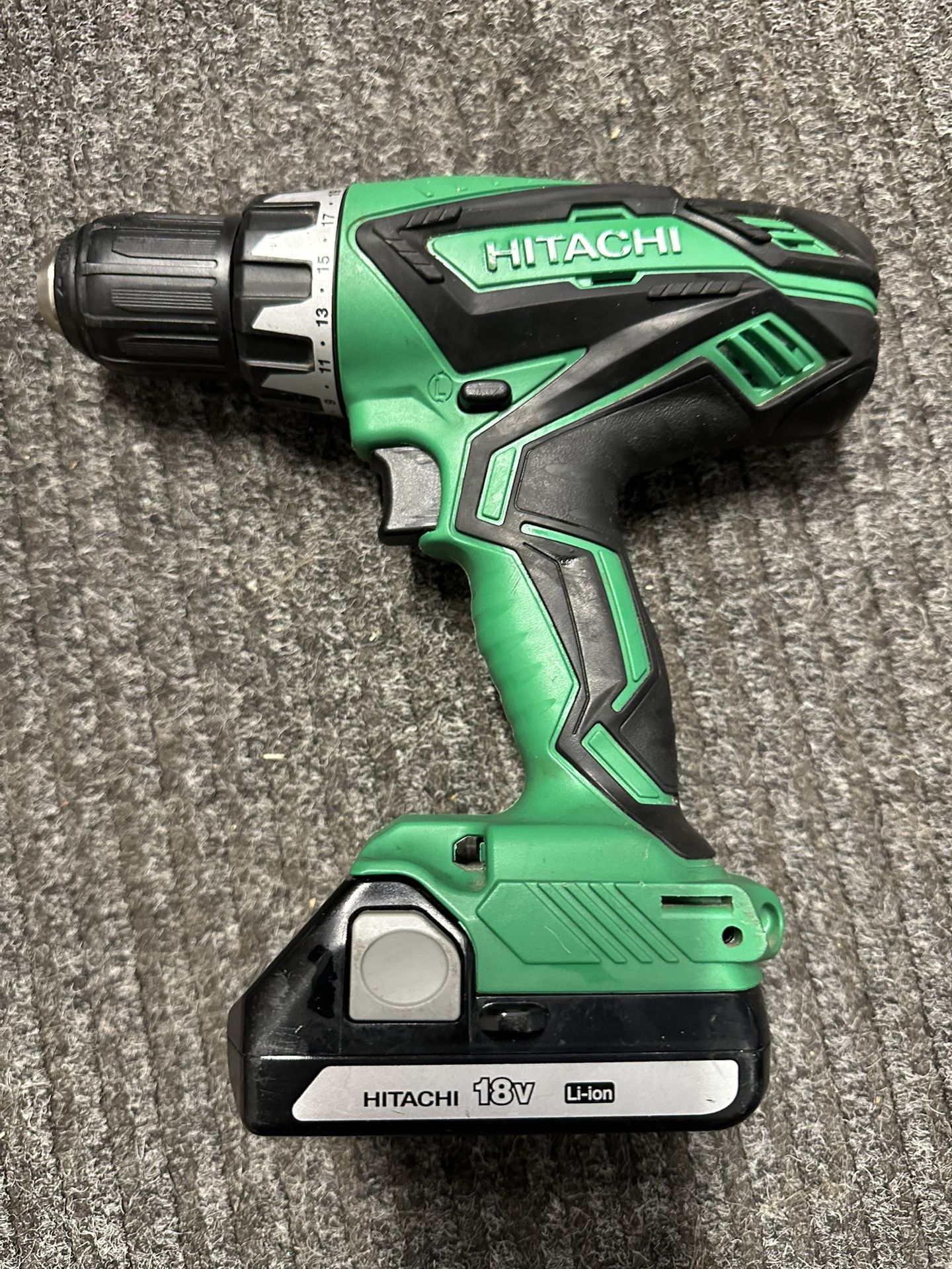 Hitachi 18V Cordless Drill Driver