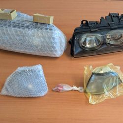 92-98 BMW E36 GLASS Headlights & Corner lights