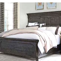 Hacienda King Bed Frame And King Mattress 