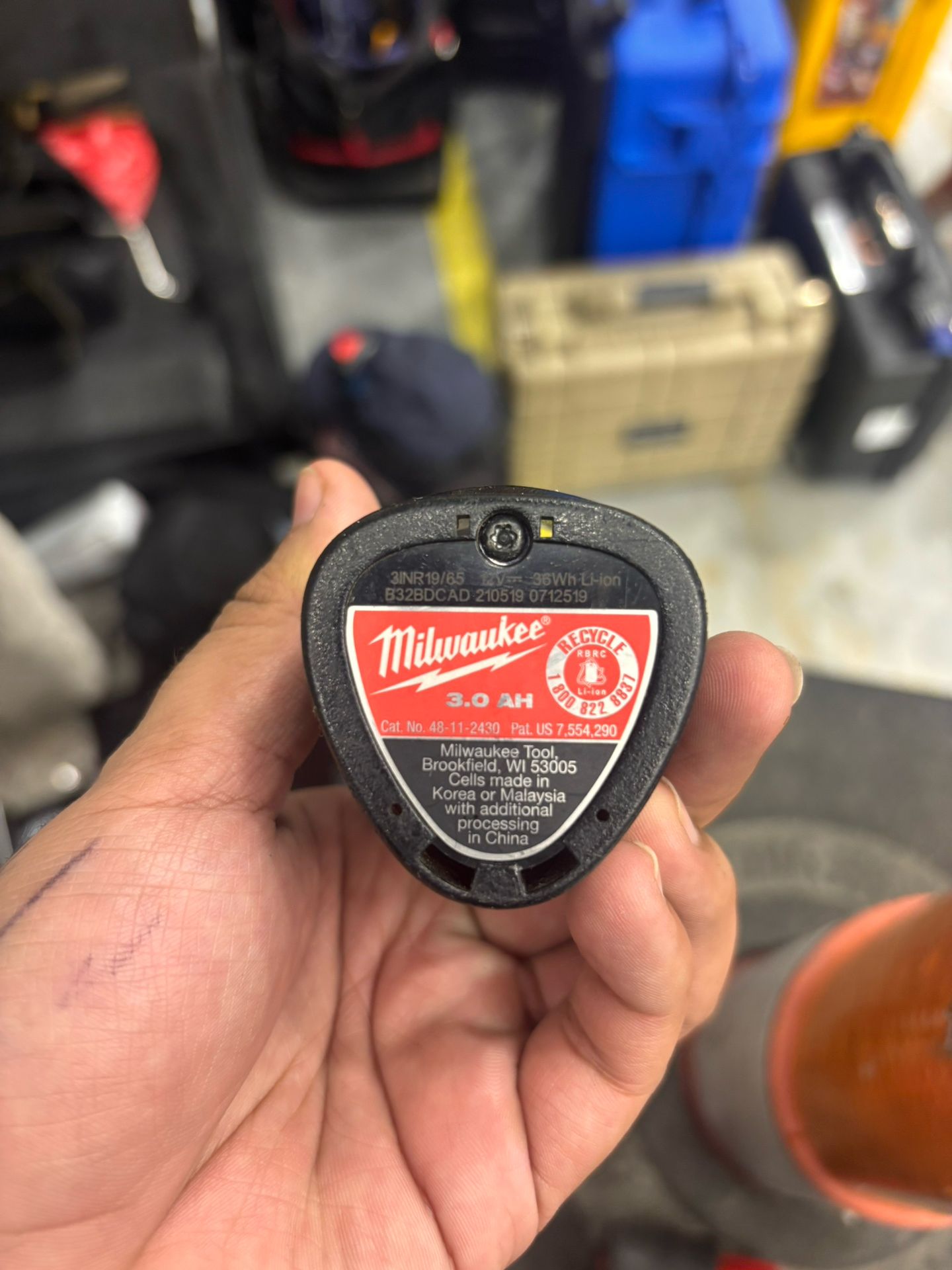 Milwaukee 3.0ah M12 Battery