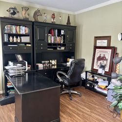 Stanley home office set Ebony