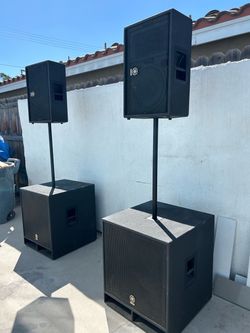 Yamaha Dj speakers