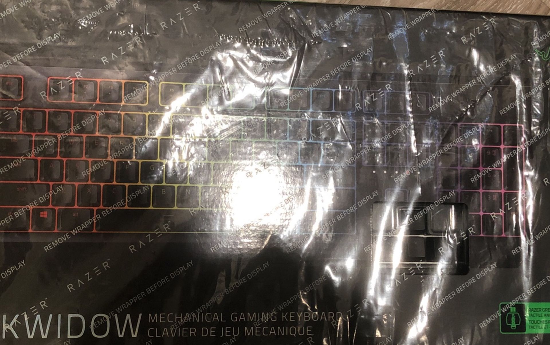 razer balckwidow mechanical gamibg keyboard