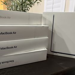 New Apple MacBook Airs 13” 15” M4 16GB Ram 256gb AppleCare Plus 