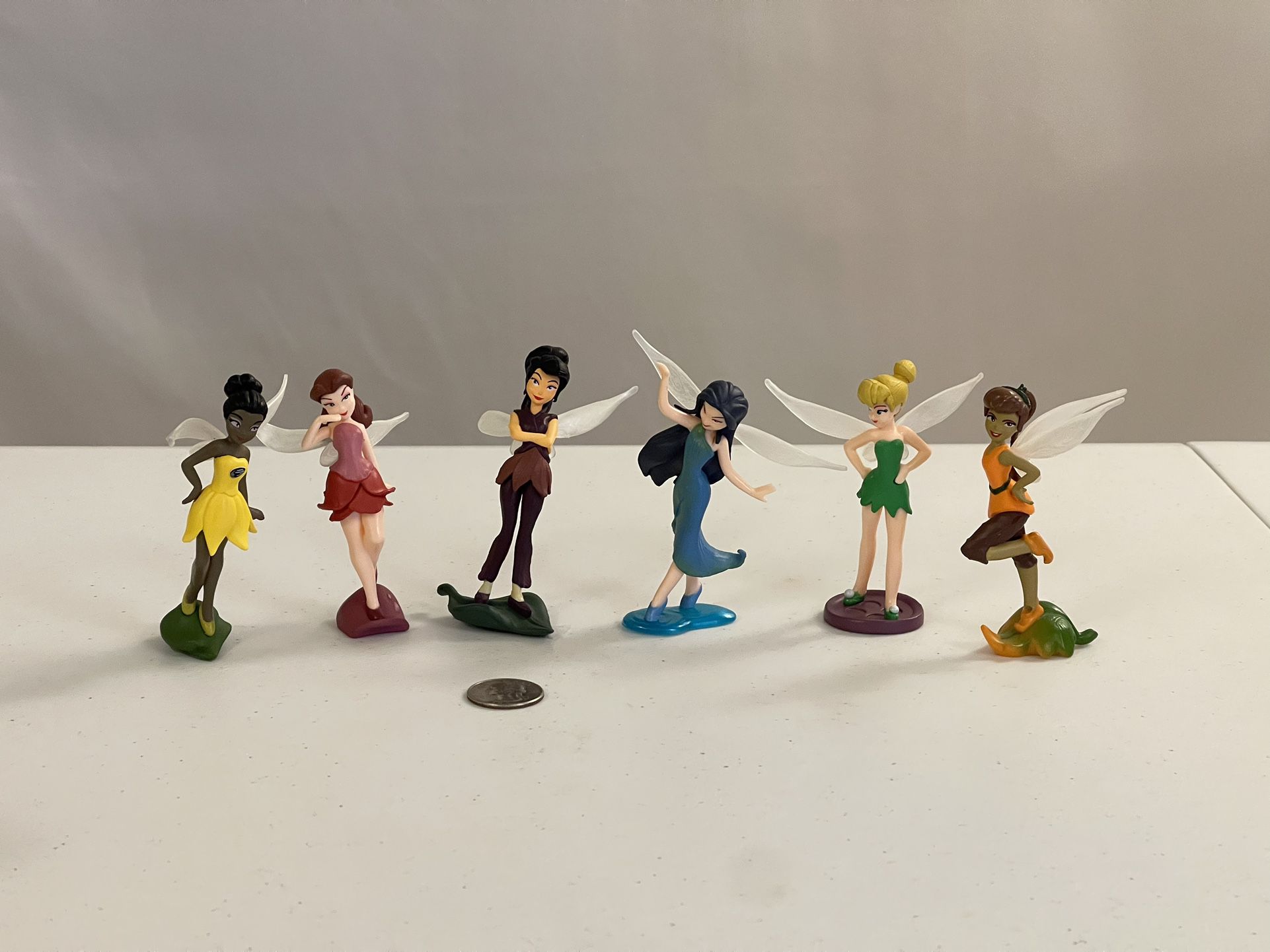3.7” 7-Piece Tinkerbell Fairies - Ship Only
