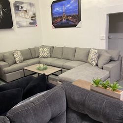 ¡¡BRAND NEW!! Gray 3 Piece Sectional ¡¡IN STOCK!!