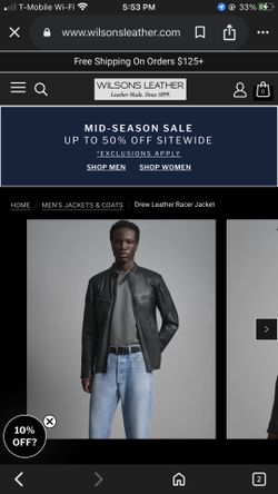 Men Leather Jacket