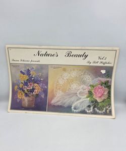 Nature's Beauty Vol. 3 by Bill Huffaker Illustrated How To Floral Art Book 1992