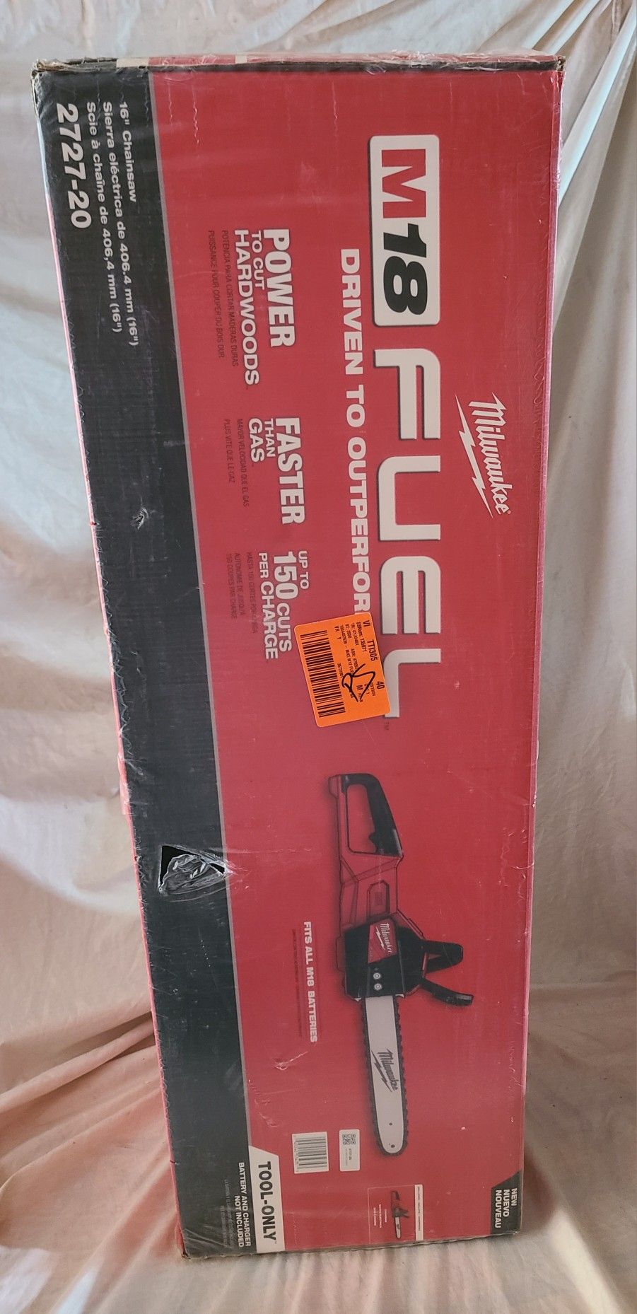 MILWAUKEE M18 FUEL 16in Brushless Chainsaw  Tool Only 