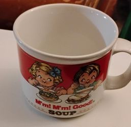 Vintage Soup Mug