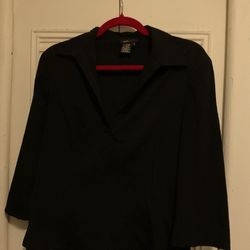 Women’s Half Sleeve Shirt From Bcbg Maxazria All Black
