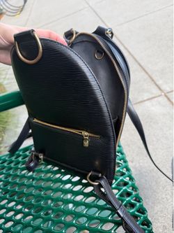 Authentic Louis Vuitton Epi leather Mabillion black leather back