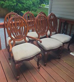 6 dining chairs