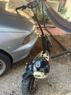 Gas scooter