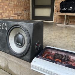 800 W Amp With Polk Sub In Pro box 
