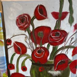Mindedness Floral Painting 