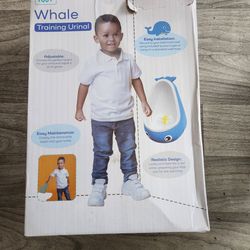 TUUT Whale Training Urinal, a portable potty training urinal for young boys.