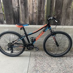 Giant XTC Jr 24” Wheels 7 Speed Kids Mountain Bike 