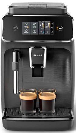 Philips 2200 Series Fully Automatic Espresso Machine, Classic Milk Frother-NEW