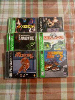 Ps1 Game Lot 