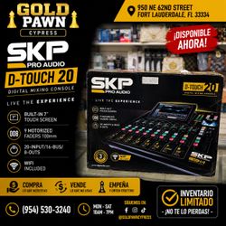 SKP PRO AUDIO D-TOUCH 20 Digital Mixing Console
