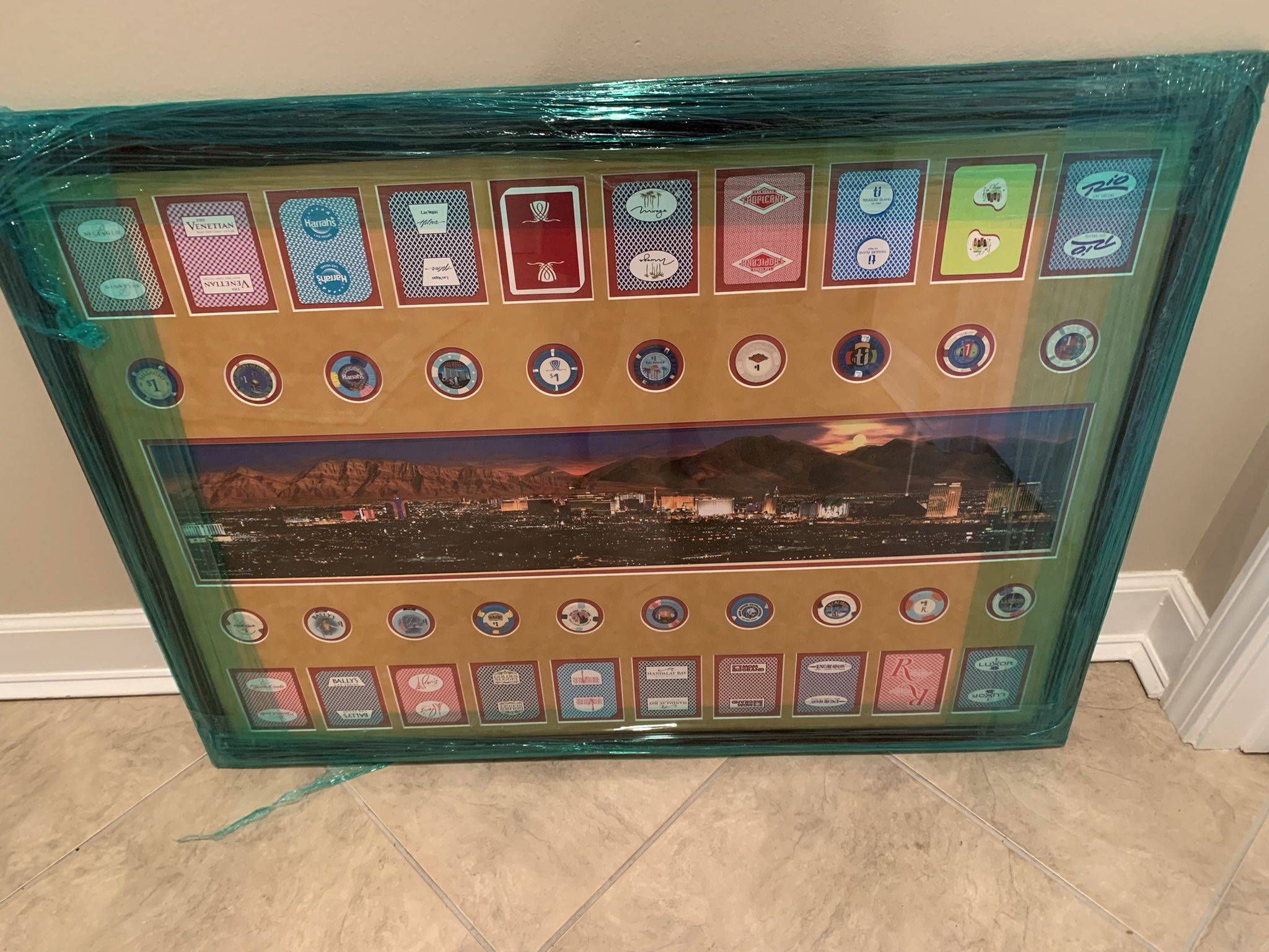 Poker Chips & Playing Cards From Vegas Casinos