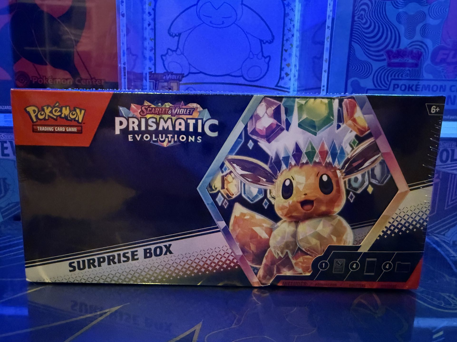 Pokemon Prismatic evolution surprise box