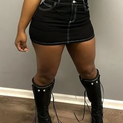 Women's Denim Skirts 