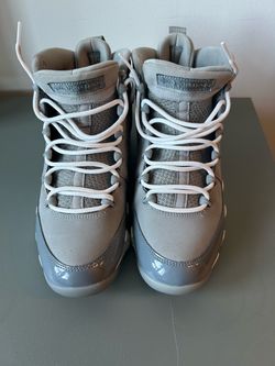 Air Jordan 9 Cool Grey High-Top Sneakers