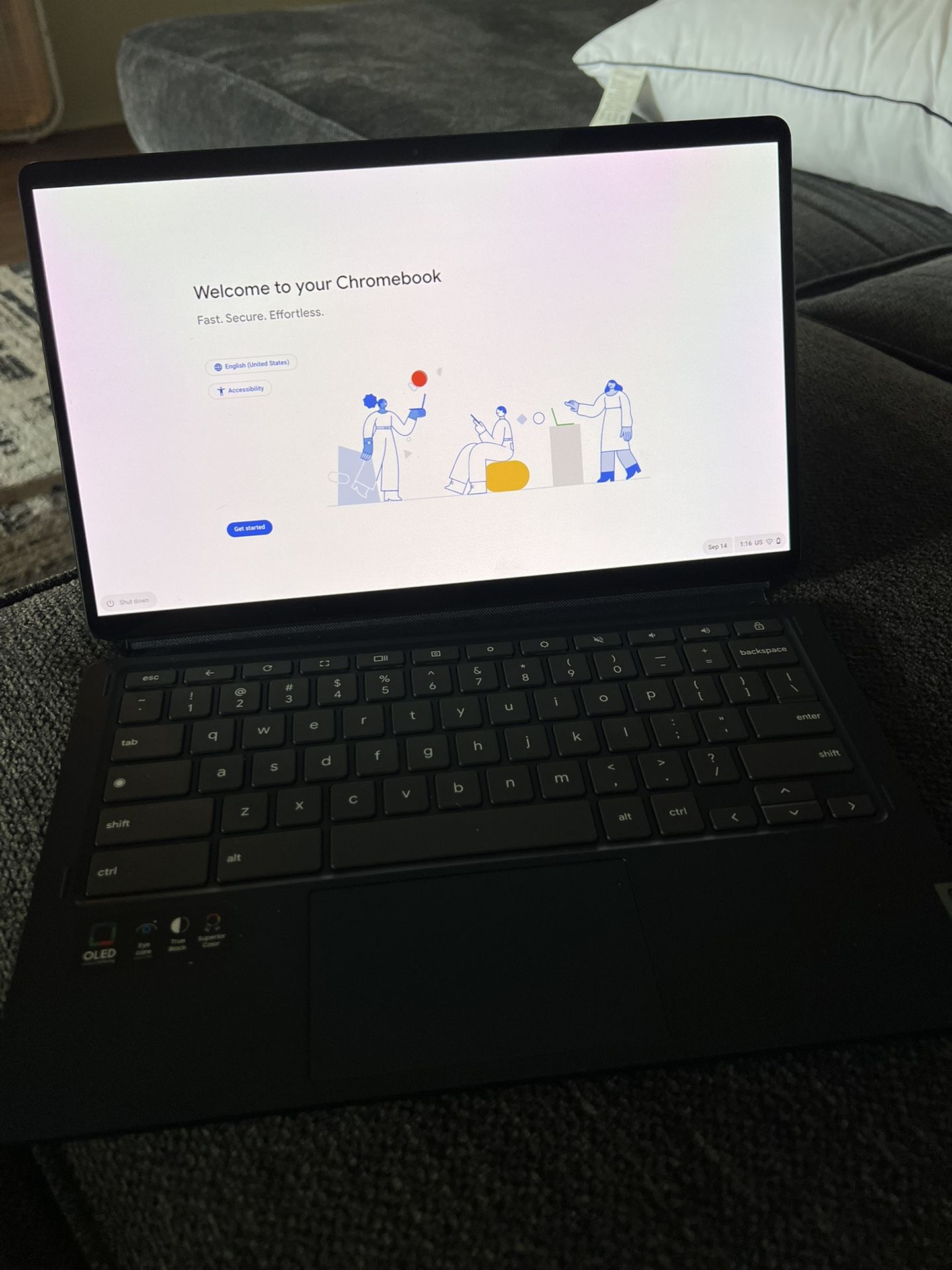 Chromebook W/Keyboard 