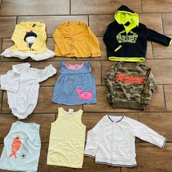 Clothes And Pants For 1-2 Year Old Kid 