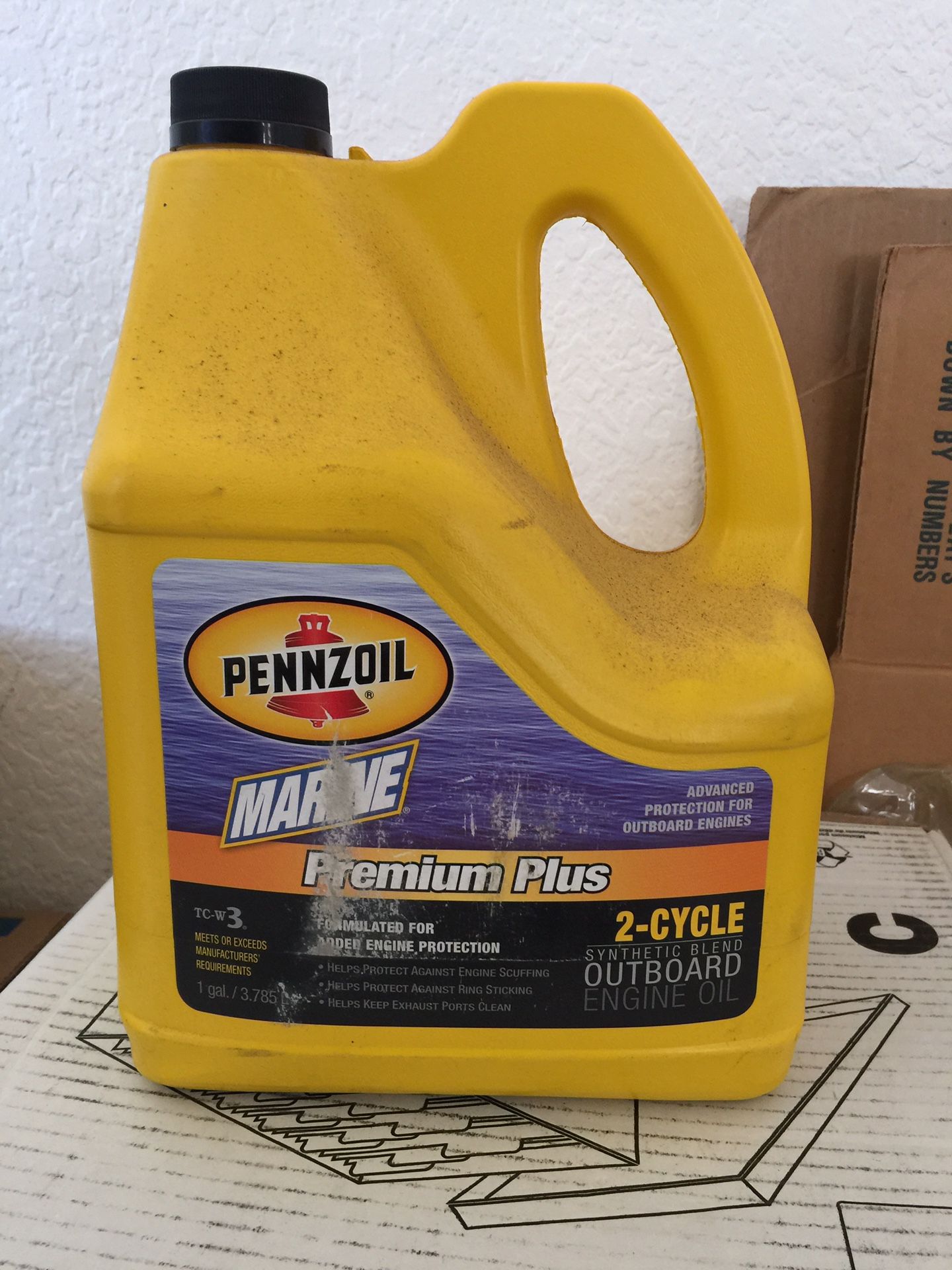 Pennzoil - Marine 2-cycle synthetic blend Outboard oil