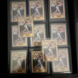 Barry Bonds Rookie Baseball Card Lot