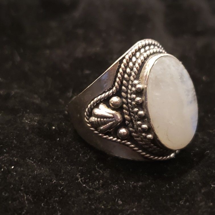 Mother Of Pearl Gem Stone Silver 925