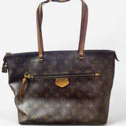Louis Vuitton Monogram Zip Tote Shoulder Bag
