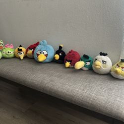 Angry Birds Plushies/ Stuffed Animals