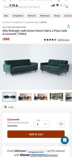 2 piece couch set.